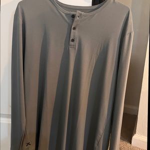 Cuts l/s grey sage Henley